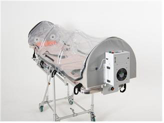 벤처나라를 통해 판로 확대 토대를 마련한 웃샘의 '환자 이송용 음압 캐리어'